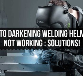 how to test auto darkening welding helmet